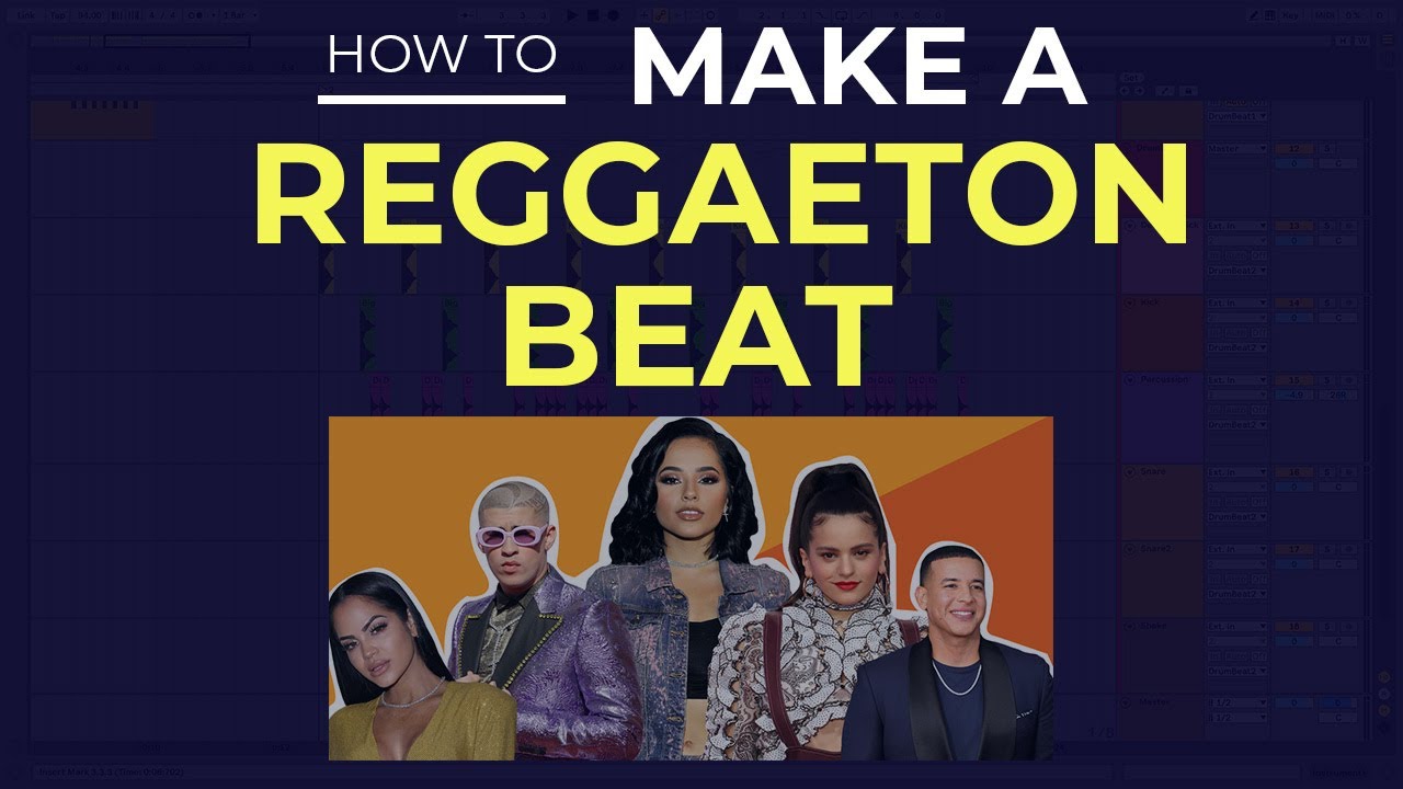 How to Make a Reggaeton Beat (Daddy Yankee, J Balvin, Bad Bunny) - Free Ableton Template