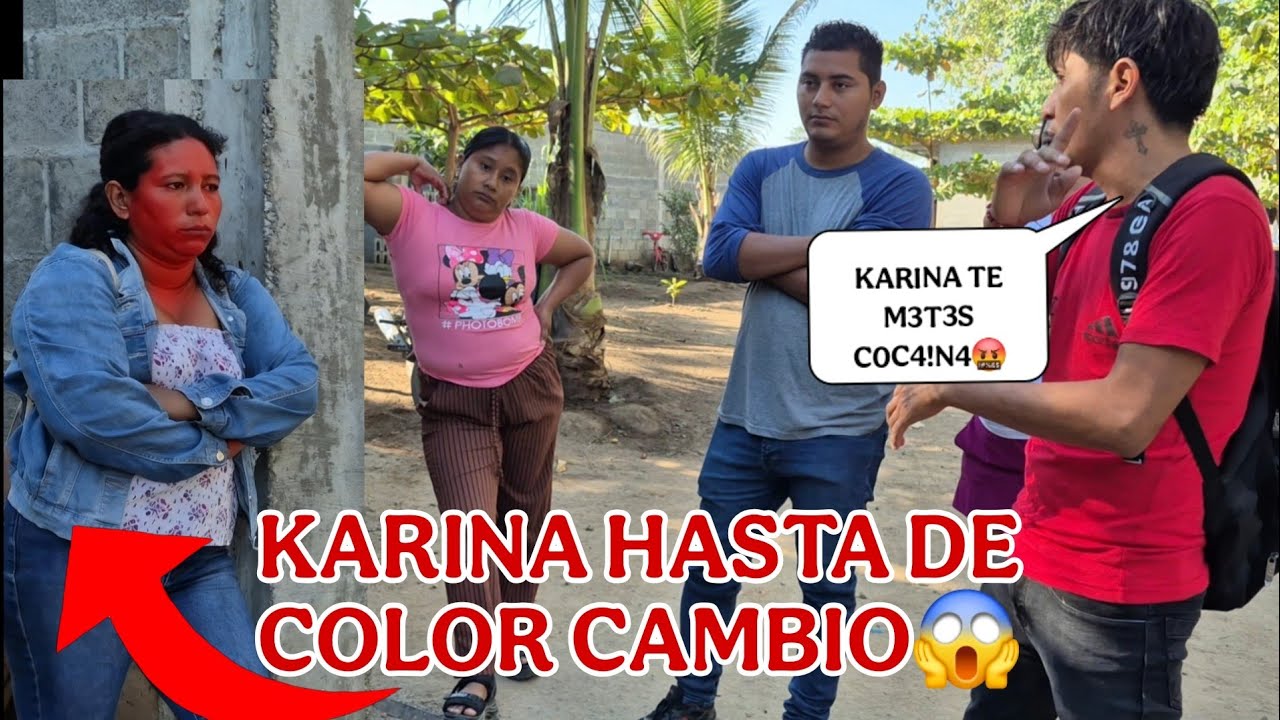KARINA hasta de cara cambio cuando BRAYAN dijo que ella también se mete dr0.g#s 