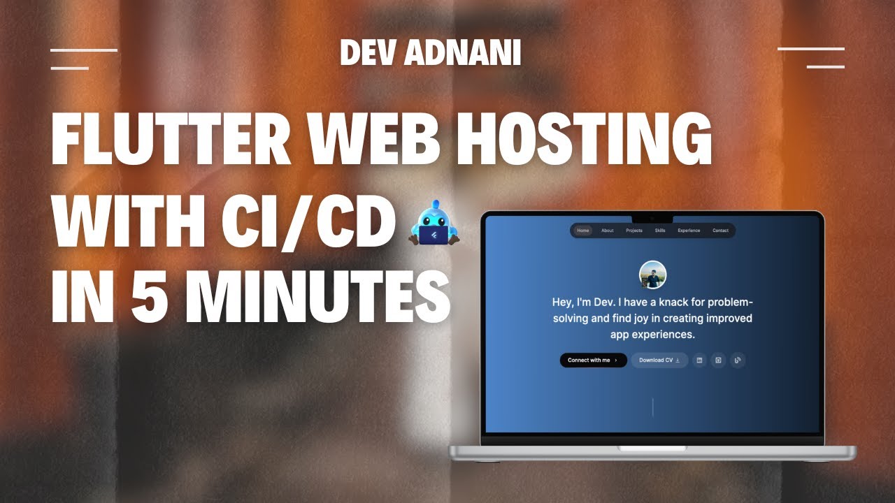 Easy Flutter Web Hosting & CI/CD Pipeline Setup in 5 Minutes! 🚀💻