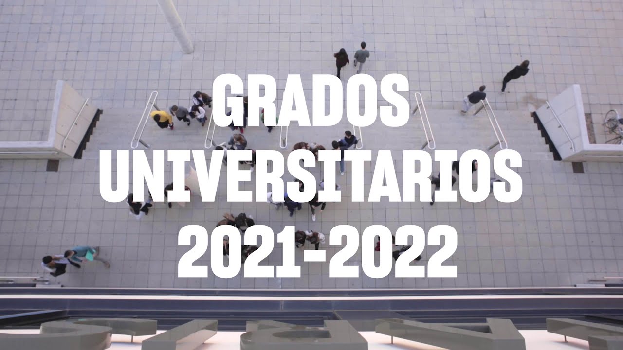 Oferta de Grados Universitarios para el curso 2021-2022 - TecnoCampus