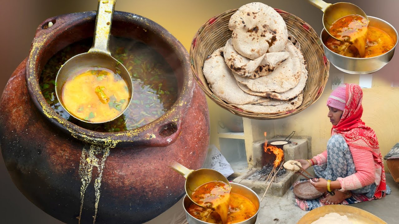 गांव की पसंदीदा सबकी फेवरेट आलू  मट्ठा की सब्जी आज बनाई हांडी में बहुत ही स्वादिष्ट | Soni Village