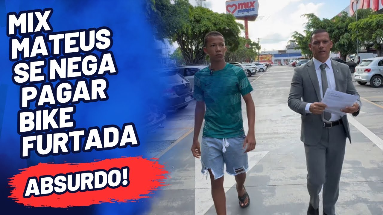 CONSUMIDOR TEM SUA BIKE ROUBADA NO MIX MATEUS.