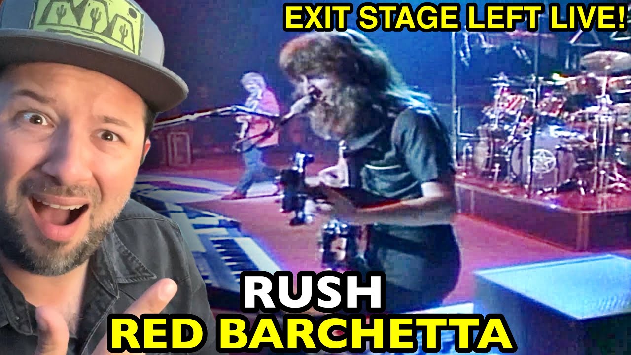 RUSH Red Barchetta LIVE EXIT STAGE LEFT | REACTION