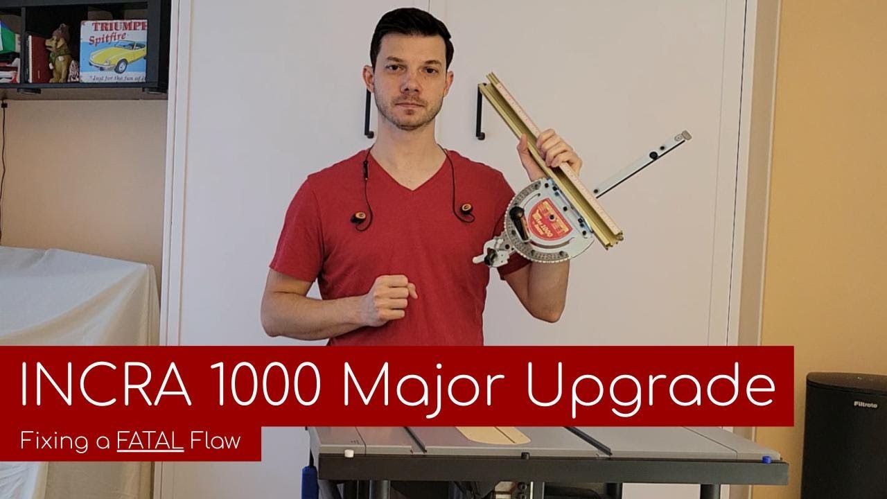 INCRA 1000 FATAL FLAW!!! How I Fixed the Best Miter Gauge for My Table Saw