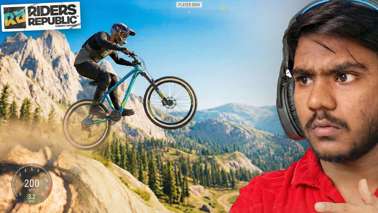 EXTREME MOUNTAIN BIKE RIDING! 🔥 Riders Republic – IMPOSSIBLE CYCLE STUNT!