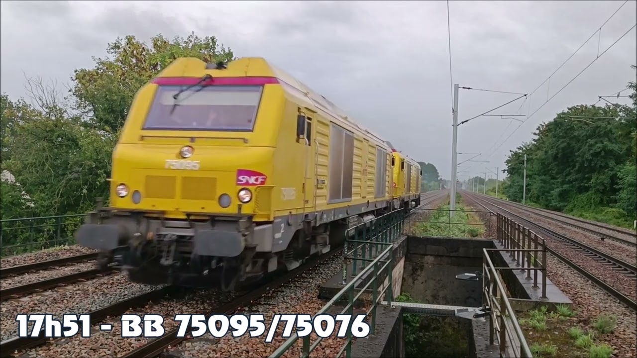 #128 TER , Infra et des frets sur Tergnier et Mennessis.