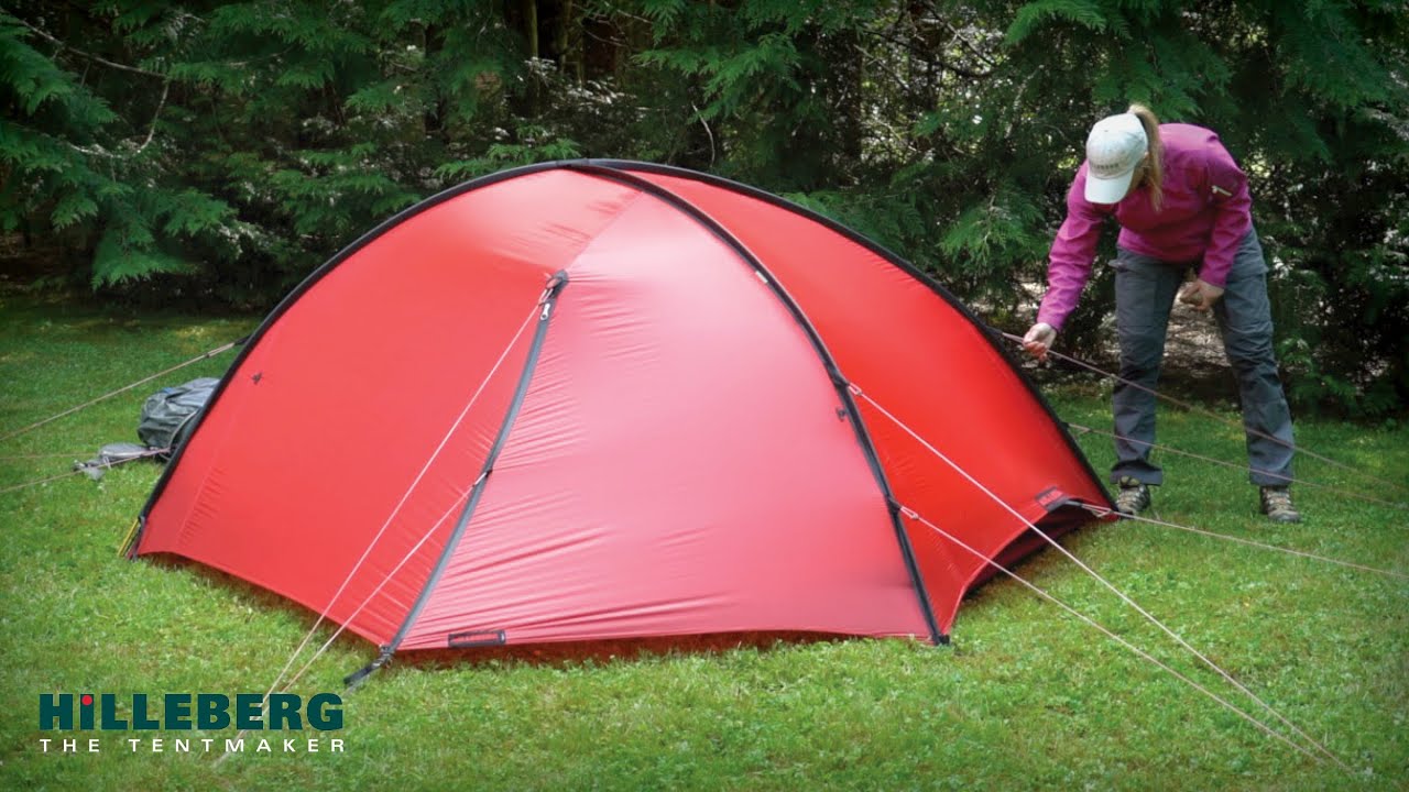 Hilleberg Rogen Pitching Instructions