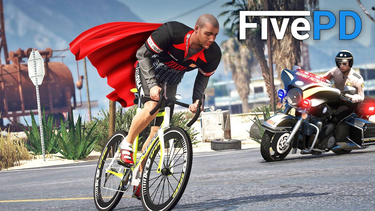 Superman on a Bike! (CivRyan Runs) | FivePD 11