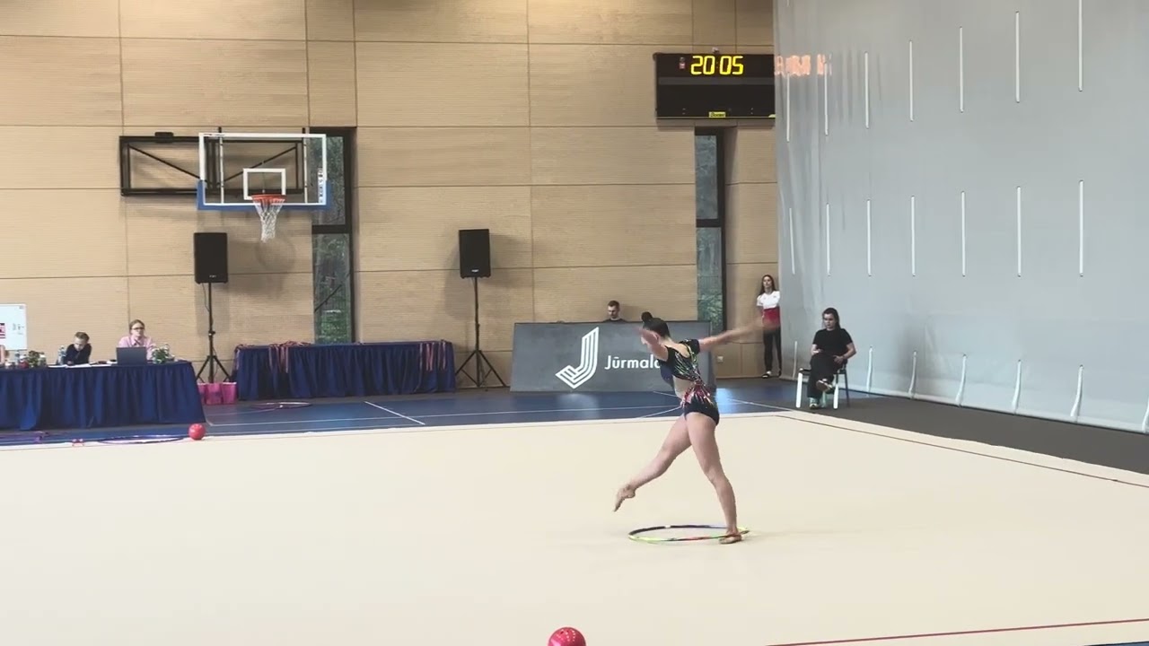 Margarita Ardaševa Hoop Latvijas/Jūrmalas atklātais čempionāts pieaugušajiem un jauniešiem 2025