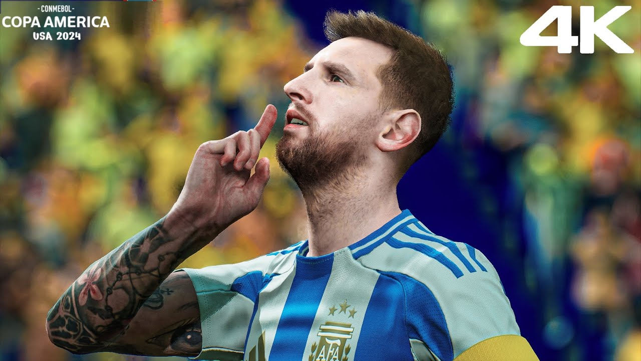 eFootball 2024 - Brasil vs Argentina | Copa America 2024 [4K]