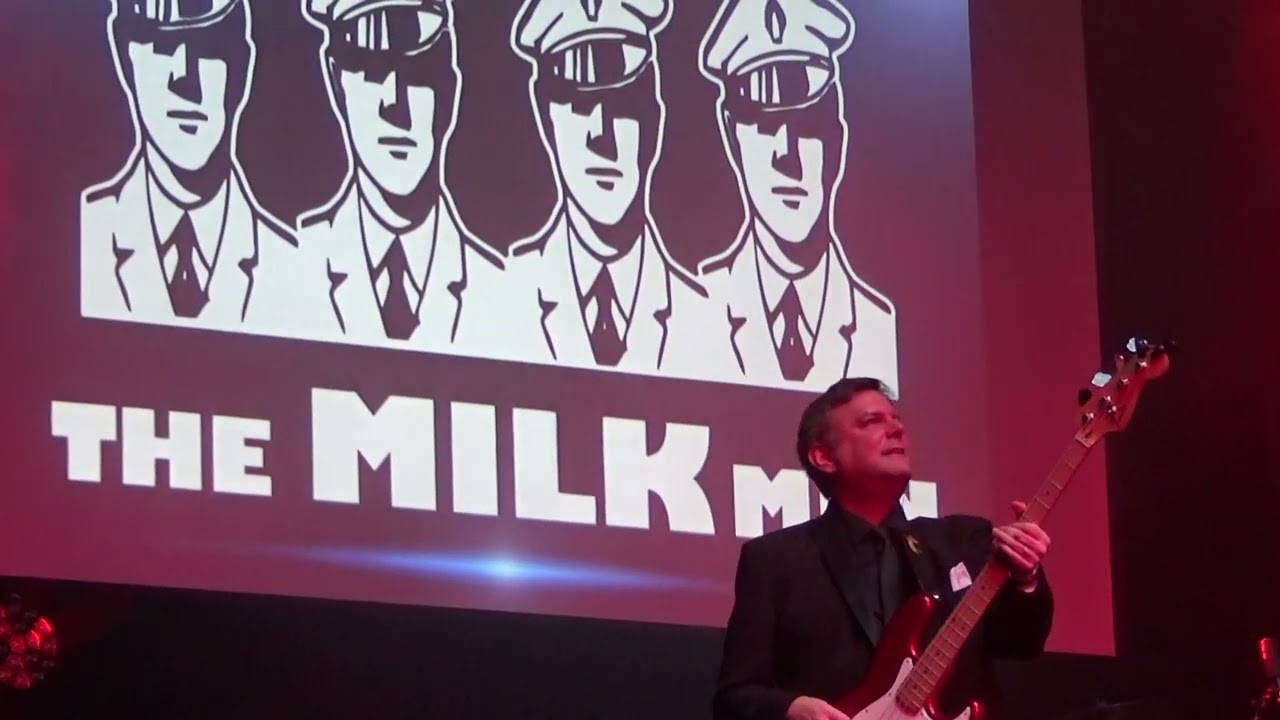 The holy trinity of Lloyd Green, Jamie Smy, Adam Norsworthy with Mike Roberts as The Milk Men
