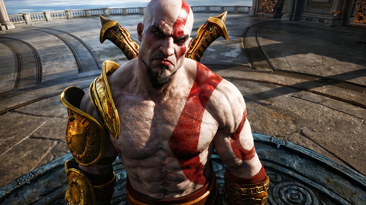 God of War 3 Story Gameplay Part 5 Cronos Epic Boss Battles