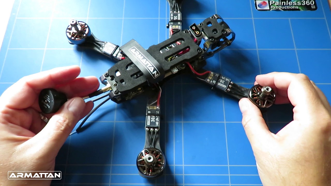 Armattan BNF video  setup