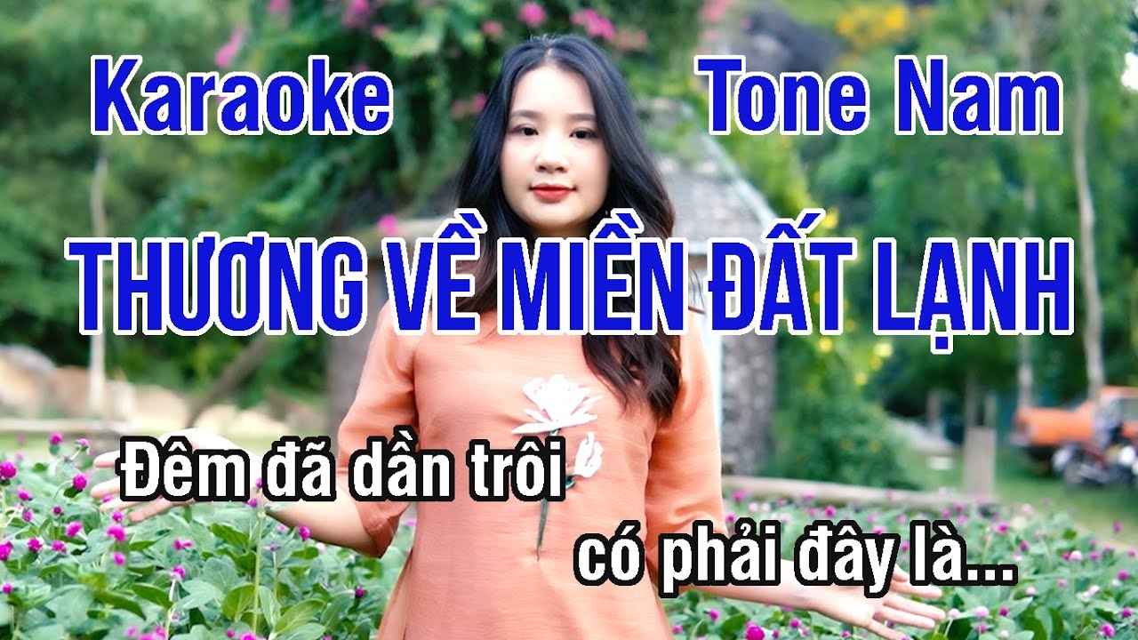 Thương Về Miền Đất Lạnh Karaoke ❖ Nhạc Sống Hay Tone Nam (La Trưởng) ► Karaoke Lê Thiết