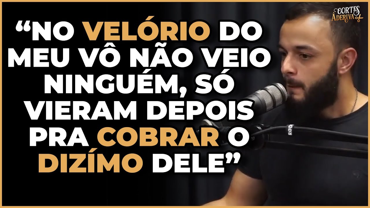Ex-evang&eacute;lico conta porque deixou de ACREDITAR em DEUS | &Agrave; Deriva Cortes