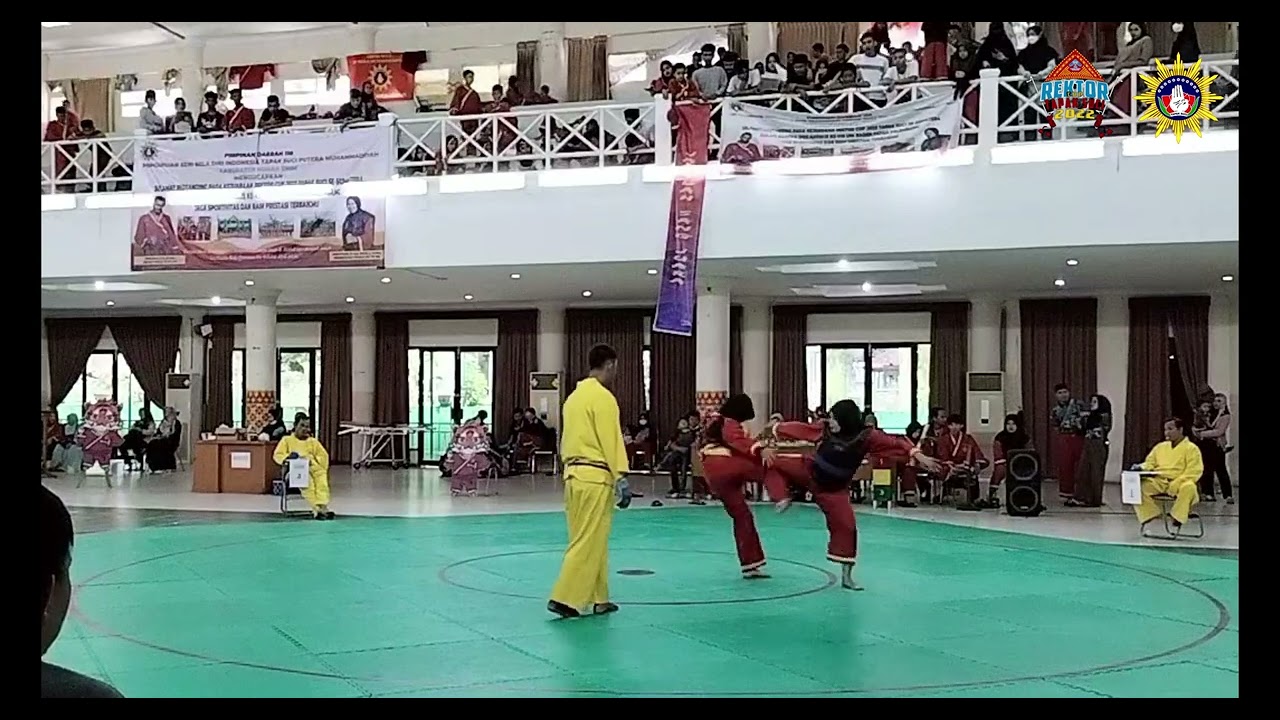 Sampai Babak Tambahan! Tanding Putri Kejuaraan Tapak Suci se-Sumatera di UIN Raden Fatah Palembang