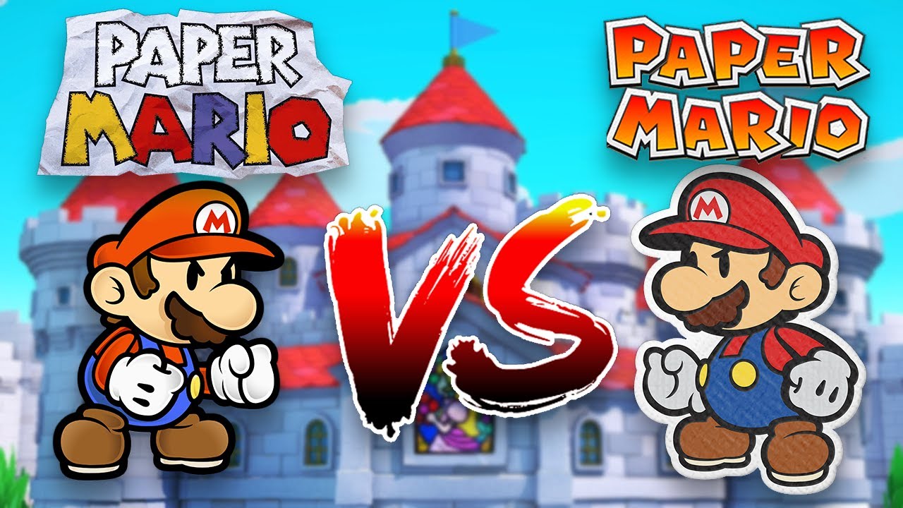 Paper Mario vs 