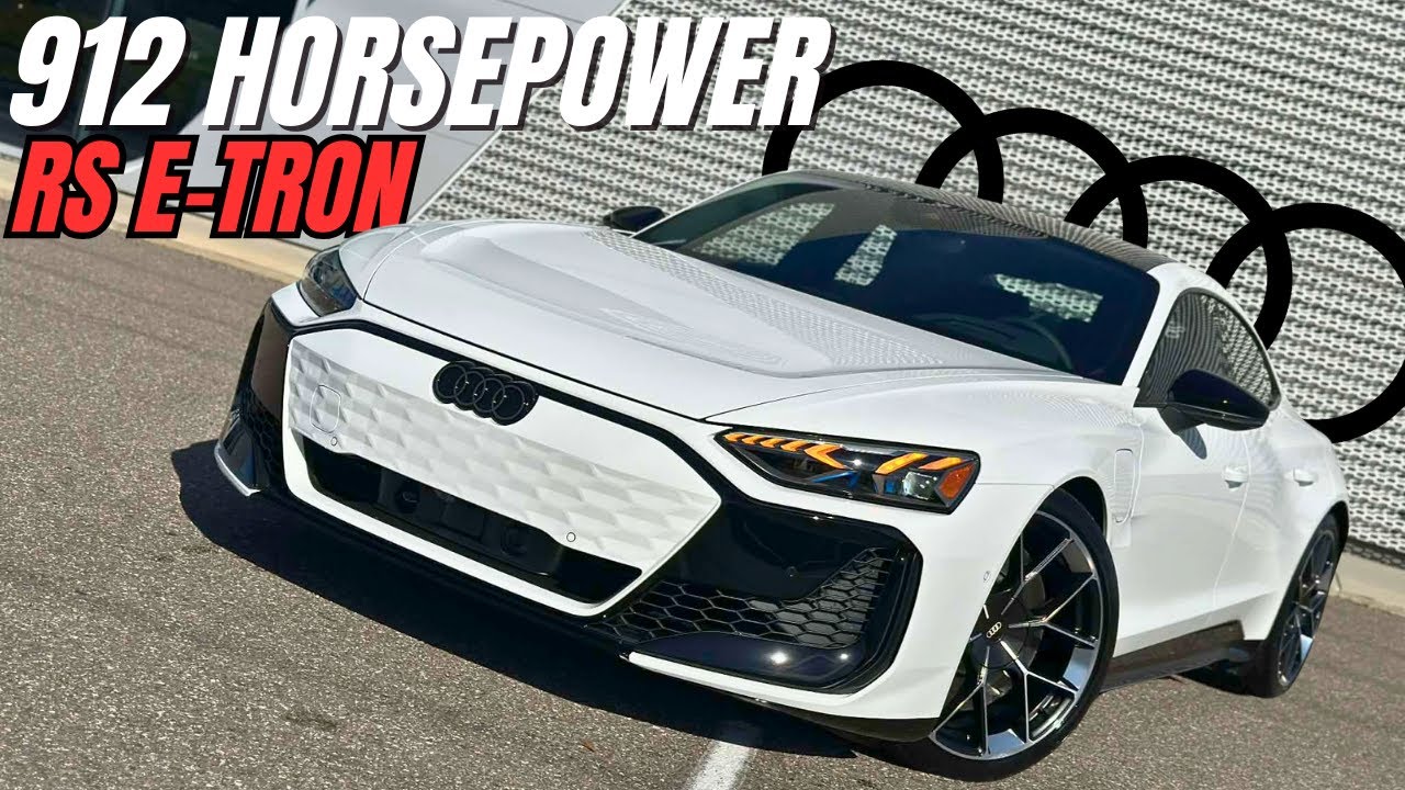 Audi RS eTron GT Performance 2026 &mdash; самый мощный автомобиль марки за всю историю.