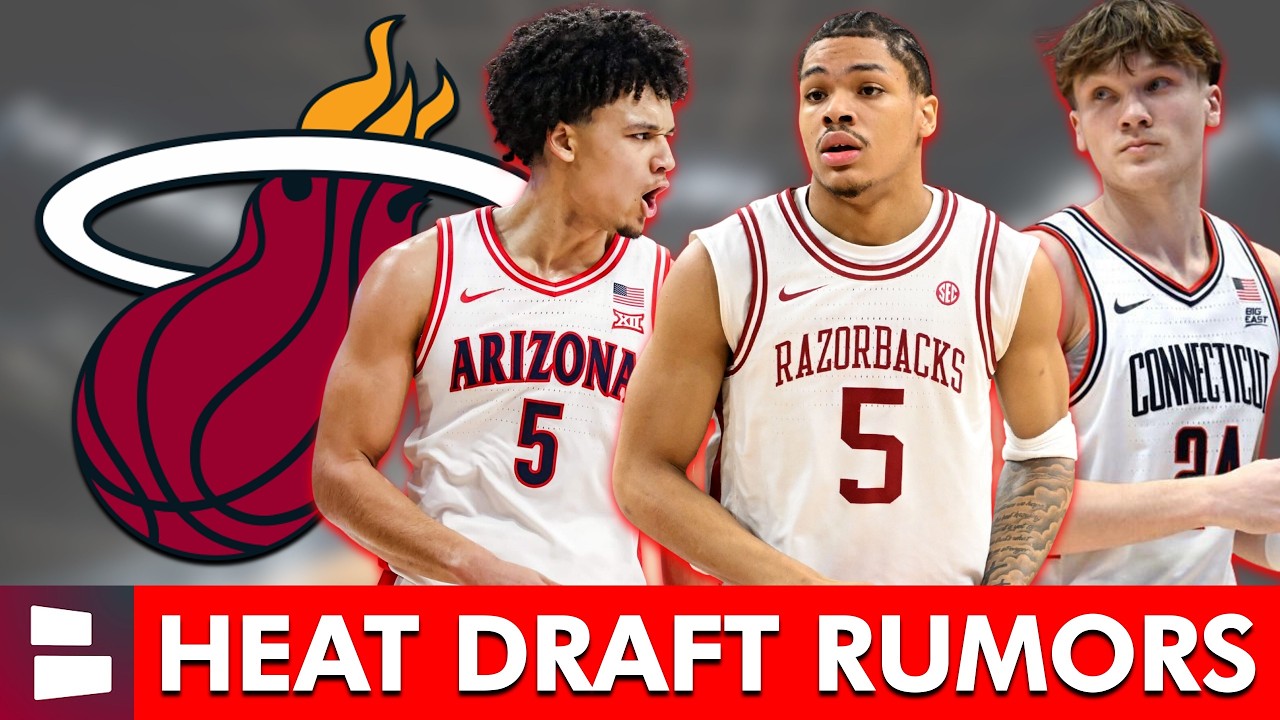🚨Miami Heat Mock Draft REACTION: Heat Land TOP NBA Draft Prospects In 2026 NBA Mock Drafts