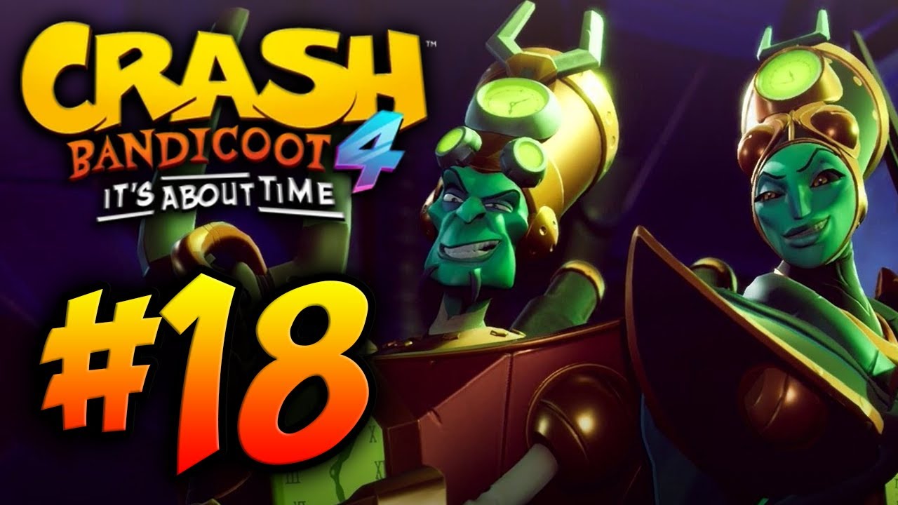 ¡Alucinante batalla contra Jefes N.Tropy! - Crash Bandicoot 4 It's About Time #18