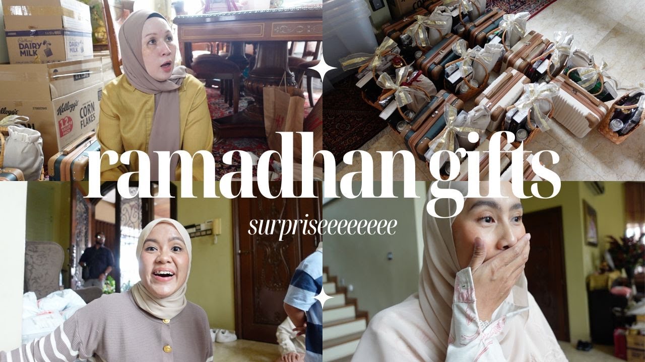 surprising family & friends ramadhan gift boxes