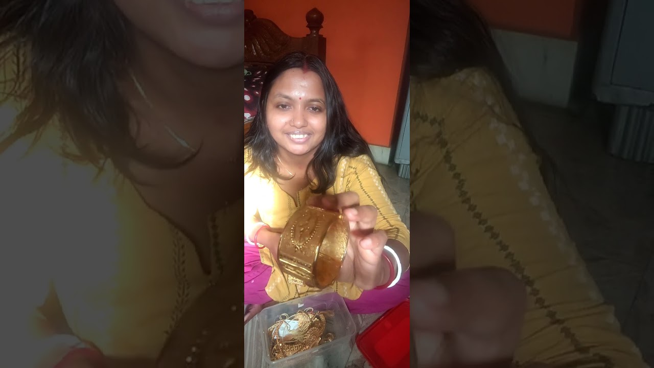 Aj ami tomader Amar biyer sonar moto dekhte kichu sonar gohona dakhalam ❤️❤️❤️❤️❤️😘😘😘😘😘