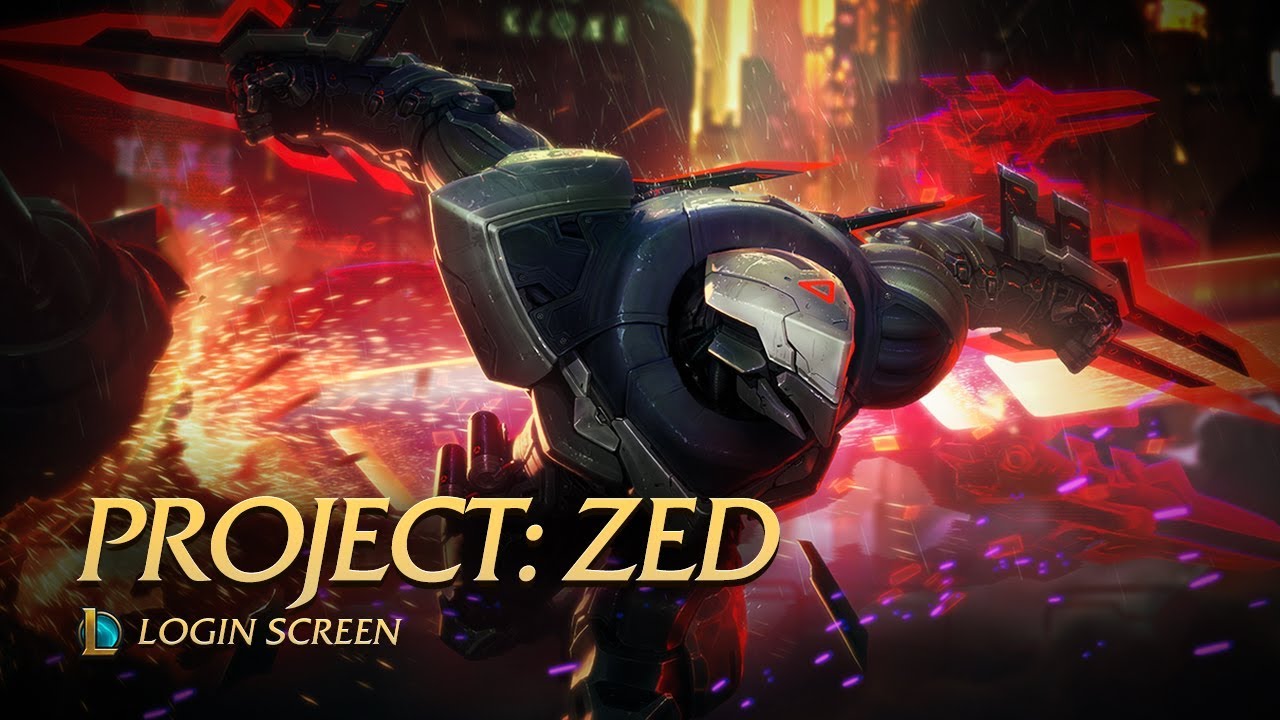PROJECT: ZED - Login Screen [Fan Made]