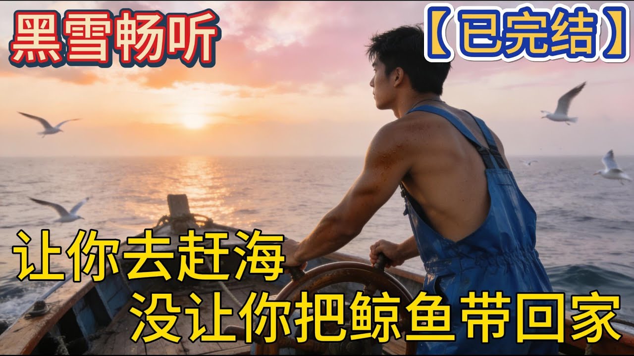 【已完结】🔥《让你去赶海，没让你把鲸鱼带回家》 🔥#日常 #全能 #直播 #都市 #爽文 #热血 #一口气看完 #有声小说
