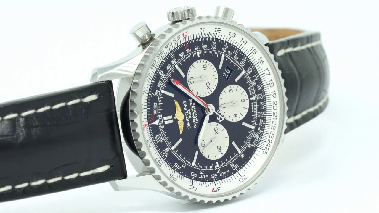 Breitling Navitimer 01 AB012721 with Extra Crocodile Strap with Deployant Clasp