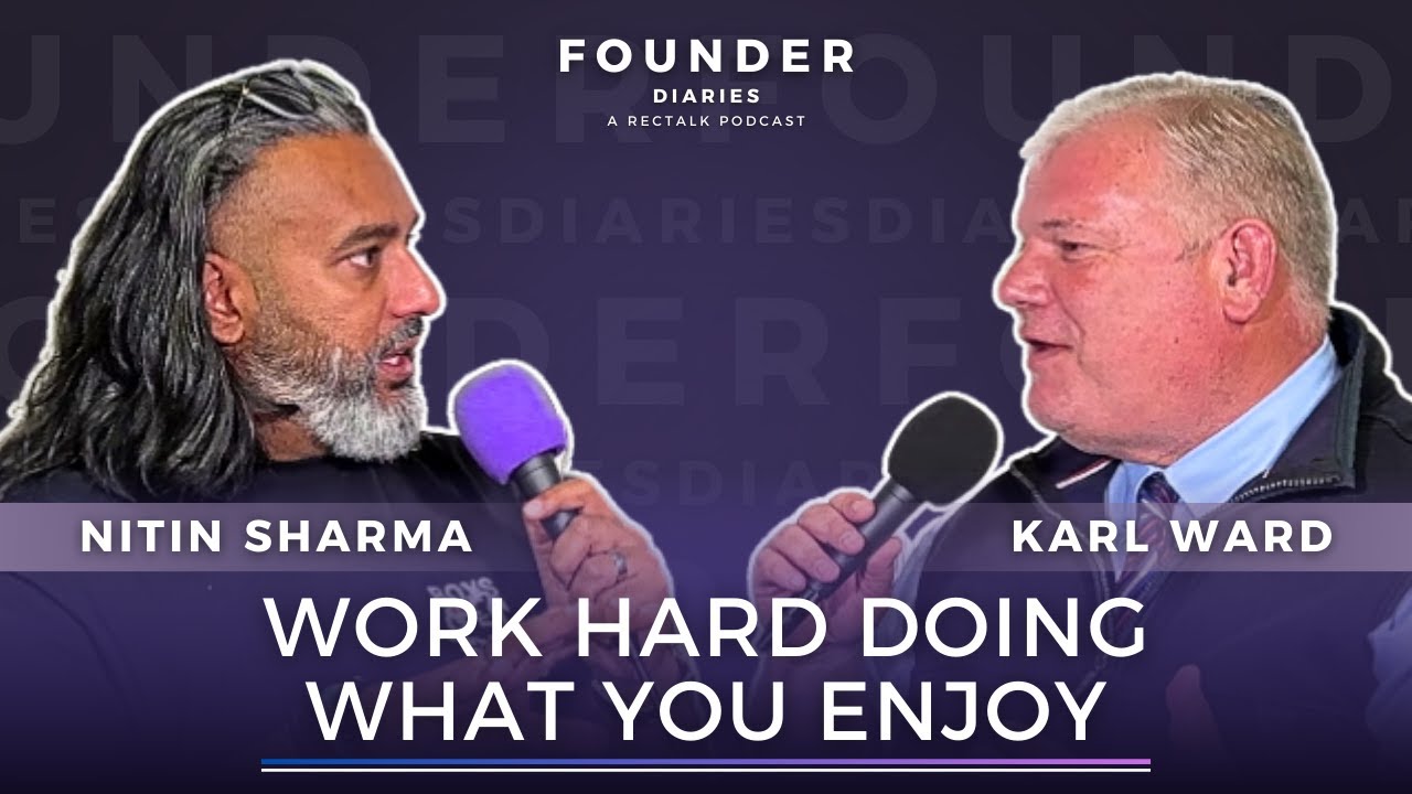 FOUNDER DIARIES - Sporting Dinners to Office Solutions: The Entrepreneurial Journey of Karl Ward