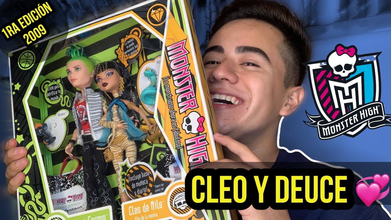 Monster High- Primera Edición (2009) Review P4CK DE CLEO Y DEUCE