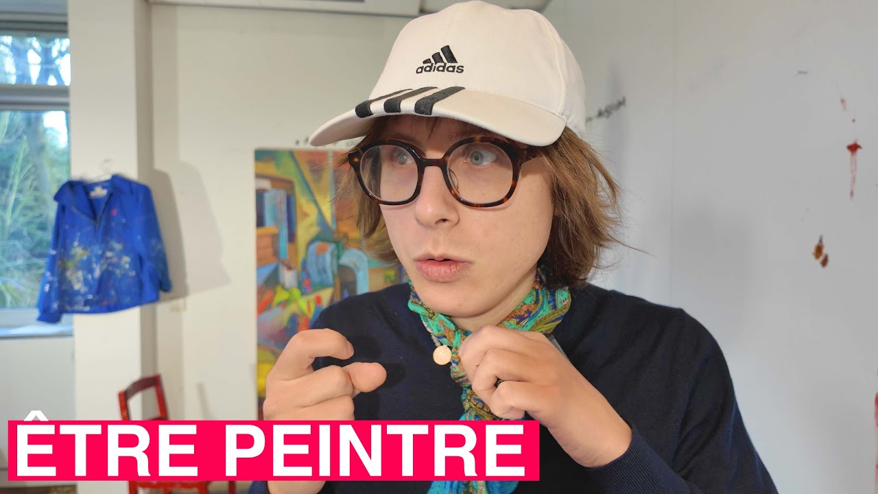 7 jours dans mon atelier de peinture pour se mettre au travail (c'est compliqué) 💼 - art vlog 36