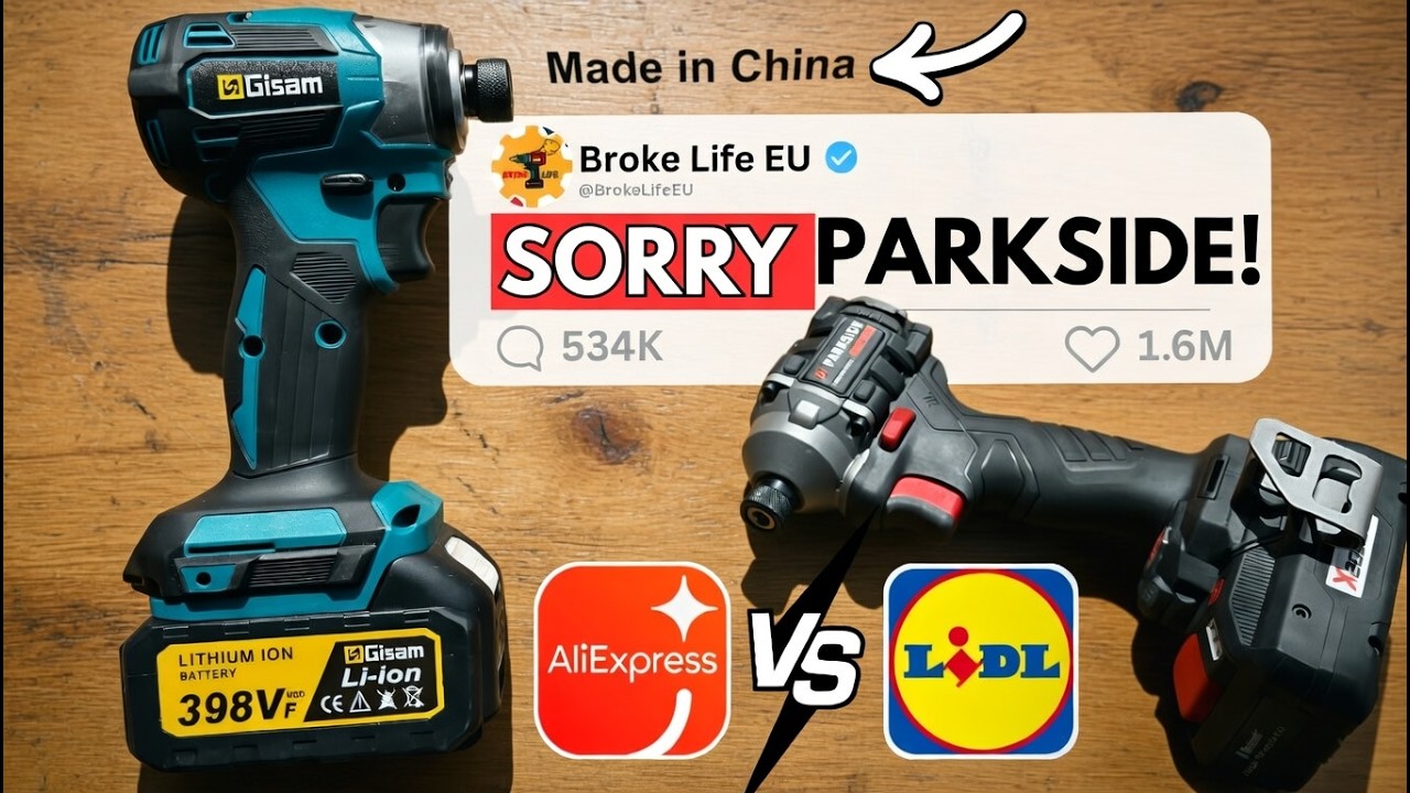 Я купил коробку с инструментами Temu и Aliexpress. Parkside закончился? Onevan, Patoupro, Gisam, ...