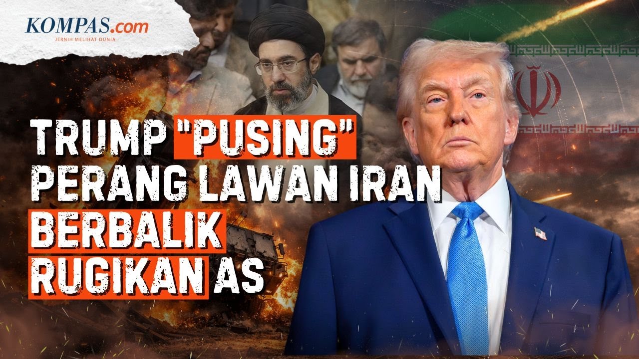 Trump Stres Iran Tutup Selat Hormuz, Tak Punya Rencana dan 
