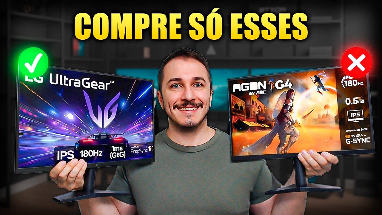 MONITOR CUSTO BENEFICIO 2026 | TOP 7 MELHORES MONITORES CUSTO BENEFICIO 2026