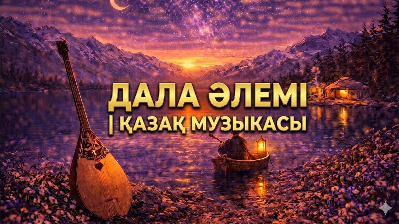 Жайлы Қазақ Әуені | Домбырамен Тынығу