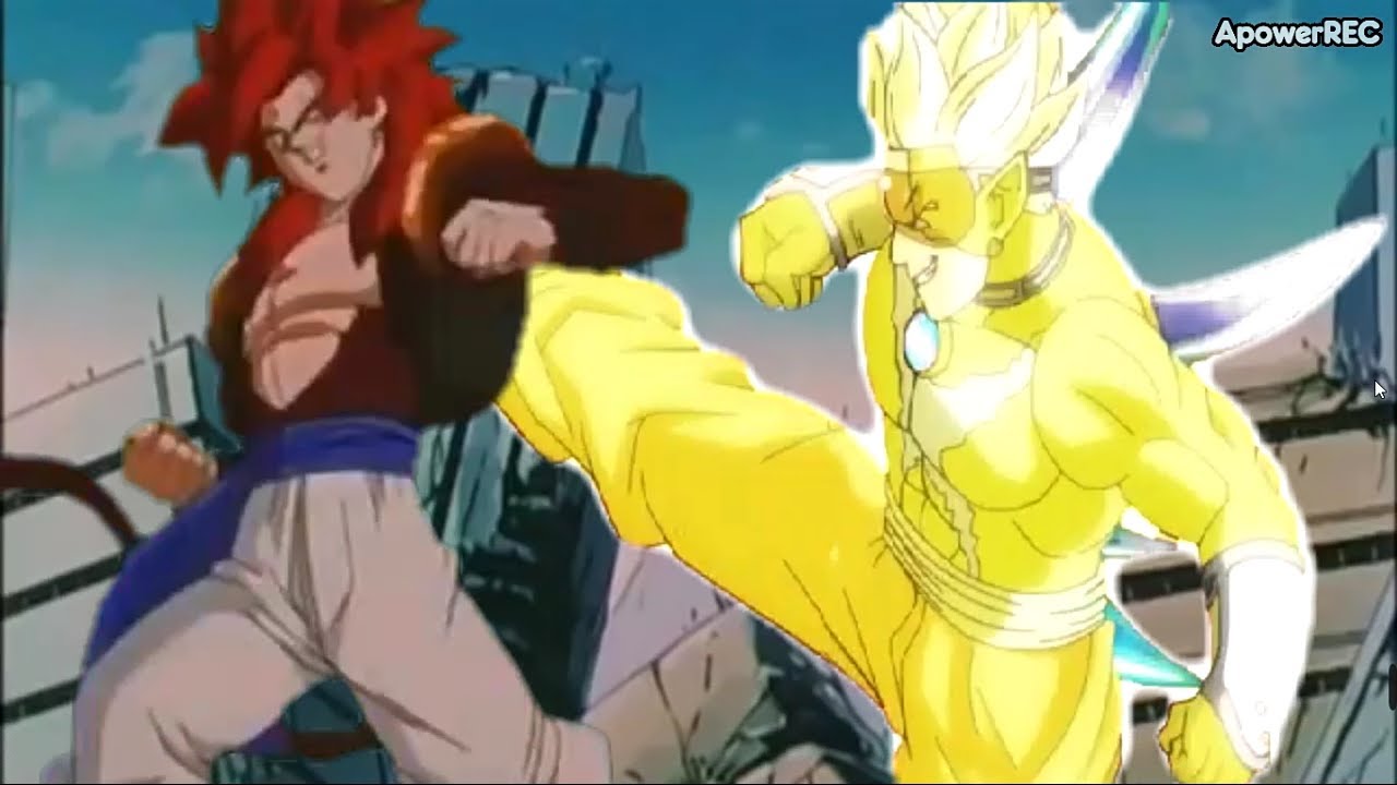 Xeno SSJ4 Gogeta vs Hearts