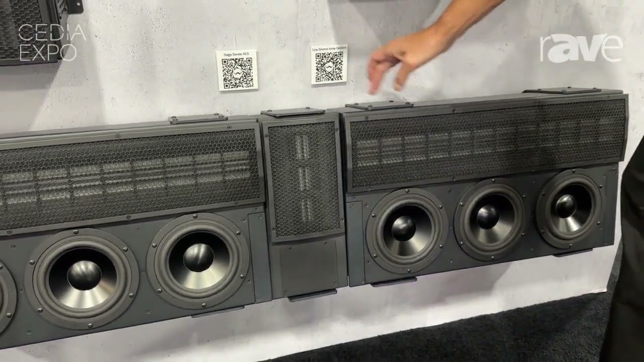 CEDIA Expo 2024: Wisdom Audio Shows Hybrid Line Source Center-Channel Speakers