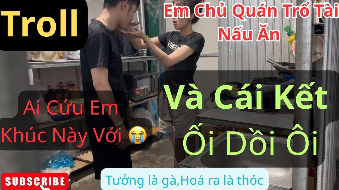 Dương B&igrave;nh Phương_Em Chủ Qu&aacute;n Trổ T&agrave;i Nấu Ăn V&agrave; C&aacute;i Kết😬Ai Cứu Em Kh&uacute;c N&agrave;y Với😨😨