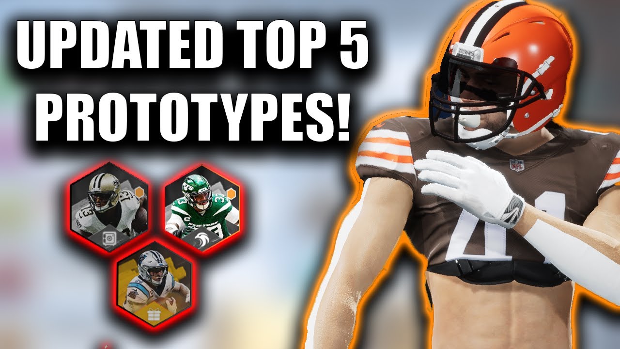 NEW TOP 5 BEST PROTOTYPES IN MADDEN 21 THE YARD!