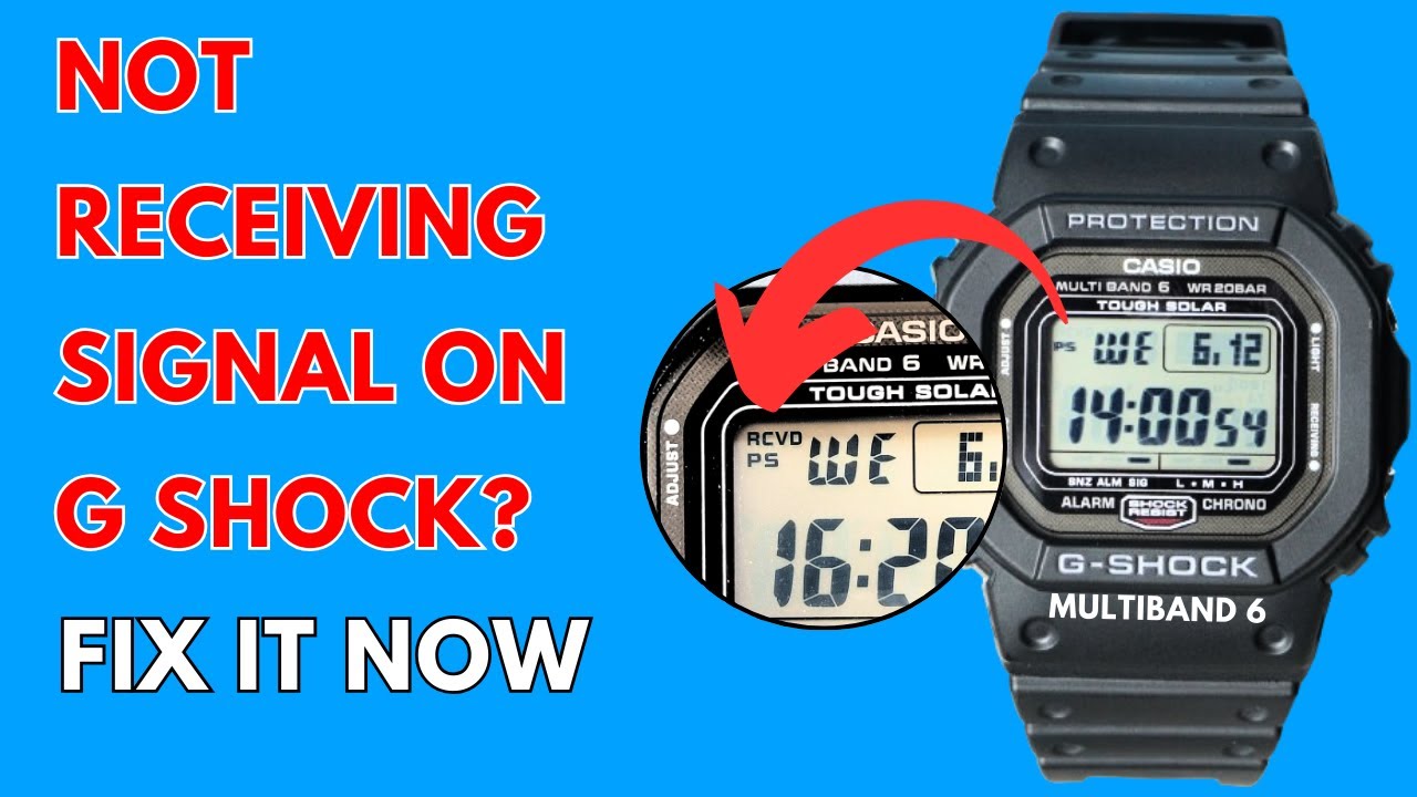 5 Steps to UNLOCK the G-Shock Multiband Feature Feat. GW-5000U-1JF