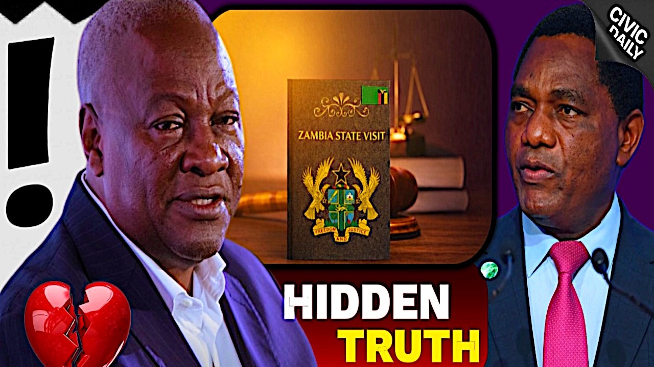 They Didn't Expect What President Mahama Revealed In Zambia!