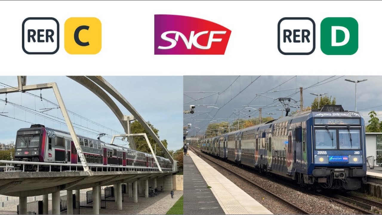 [SNCF]Les Z20500 Carmillon & Transilien sur le RER C et D 