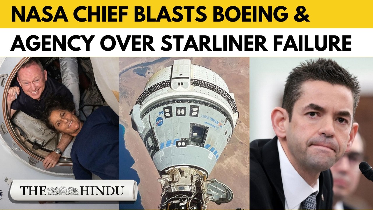NASA Chief tears into Boeing over Sunita Williams and Butch Wilmore mission fiasco