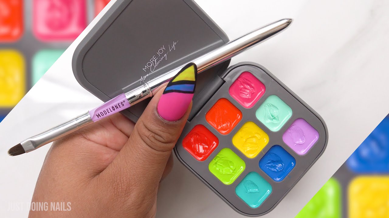 Testing a Gel Polish Kit from Amazon | Solid Cream Gel Polish Color Cube by Modelones