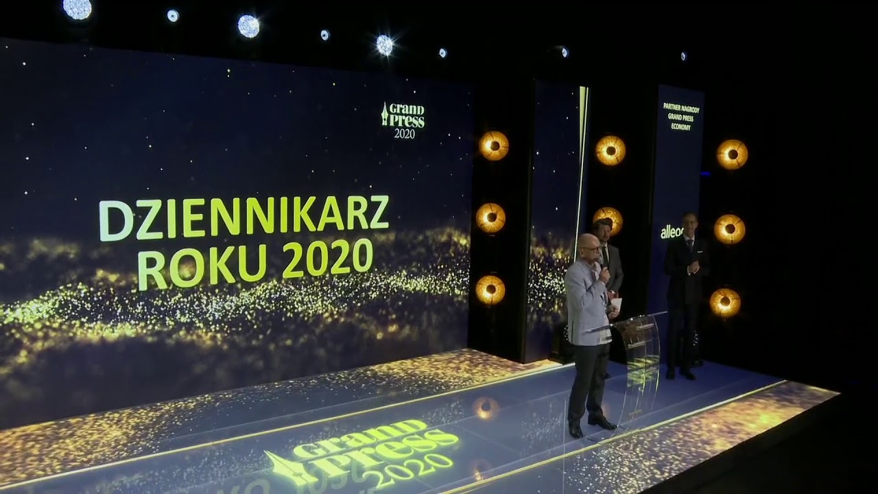 Grand Press 2020. Uroczystość rozdania nagr&oacute;d