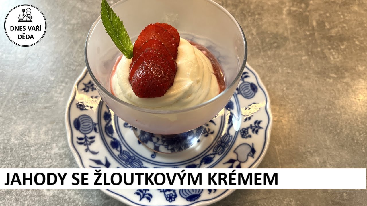 Jahody se žloutkovým krémem  | Josef Holub