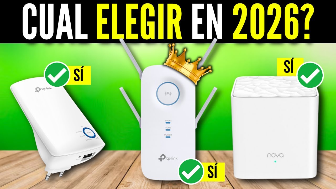 MEJORES AMPLIFICADORES WIFI en 2026 | TOP 7 MEJORES REPETIDORES WIFI 2026