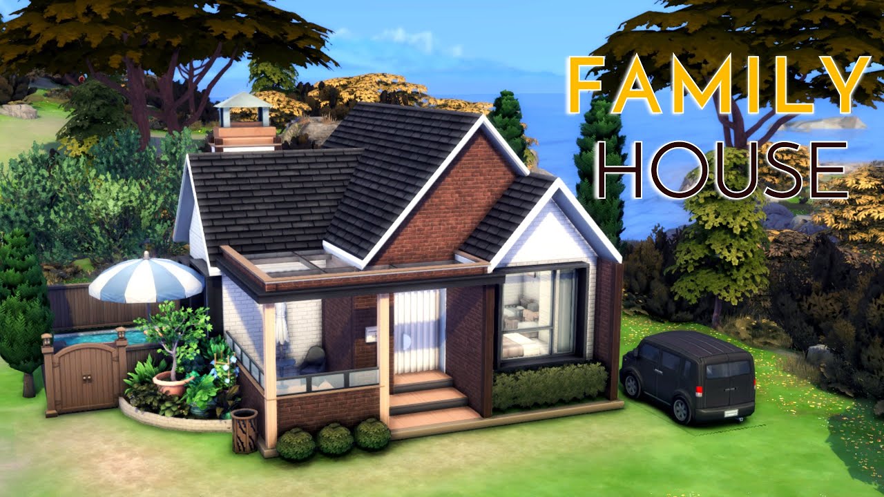 Семейный дом Симс 4🌳Family Home The Sims 4 | NO CC