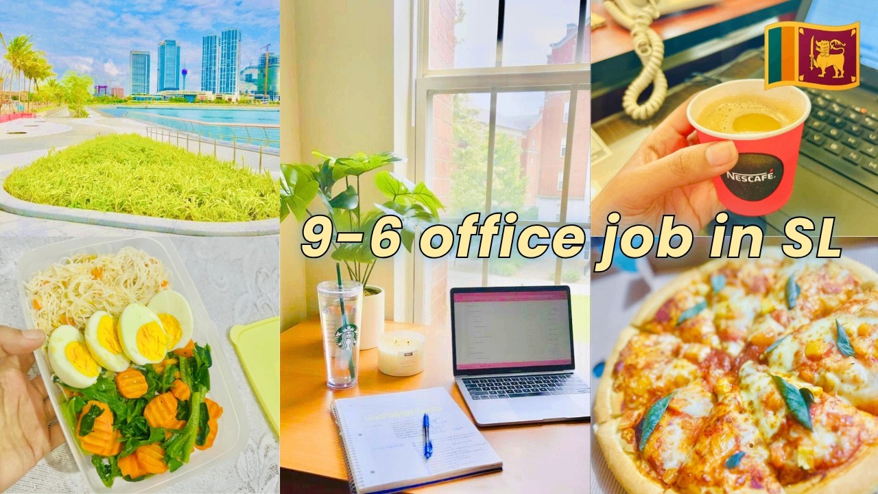 9-6 office job 🇱🇰🍃 | Workplace hygiene |a day in my life | work vlog sri lanka |  Life in Sri Lanka